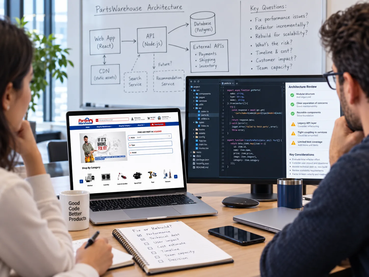 Should You Fix Your AI-Generated App or Rebuild It?